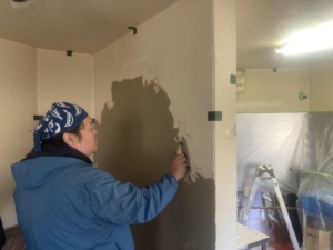 井上オーナー パウダー施工